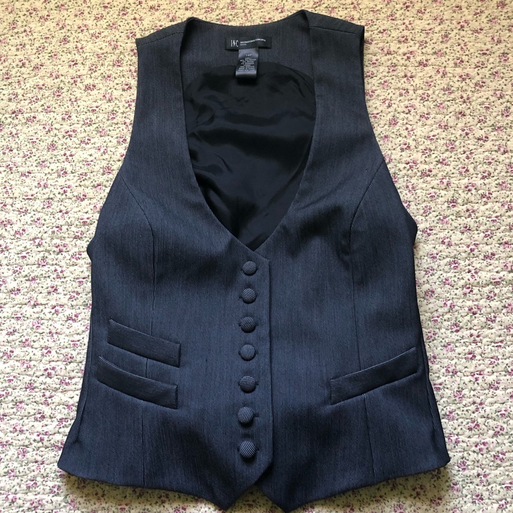 INC Black Vest